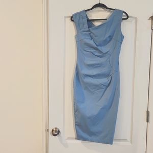 Light Blue Pencil Dress